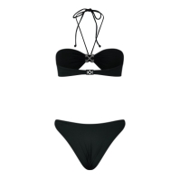 Costum de baie bikini OFF alb Off Arrow femei negru