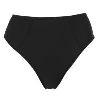 Costum de baie bikini Slazenger cu fermoar maneca scurta pentru Femei negru rosu