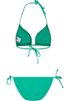 Costum de baie Triangle Recycled pentru Femei verde Urban Classics