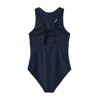 Costum de Inot Slazenger LYCRA® XTRA LIFE™ Racer Back pentru fete bleumarin