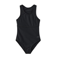 Costum de Inot Slazenger LYCRA® XTRA LIFE™ Racer Back pentru fete negru