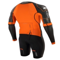 Costum de Inot Zone3 Versa Multi Sport negru portocaliu