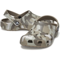 Crocs Cls Camo Clg copii bej multicolor