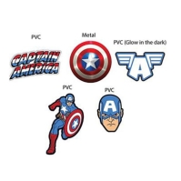 Crocs Jibbitz Charms capitan america