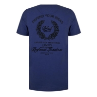 DFND London L Embr Short/T pentru barbati bleumarin