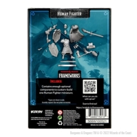 Dungeons and Dragons Dungeons & Dragons Frameworks: Human Fighter Male multicolor