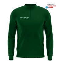 Echipament antrenament MAGLIA POLARFLEECE TECNICA (fermoar) 500 Givova