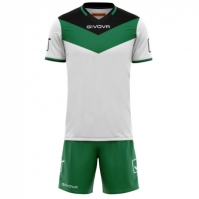 Echipament fotbal KIT CAMPO Givova negru verde