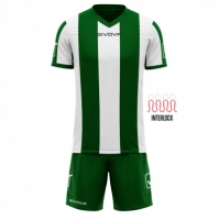 Echipament fotbal KIT CATALANO MC Givova verde alb