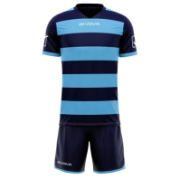 Echipament fotbal KIT RUGBY Givova albastru