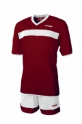 Echipament fotbal Pro Sesto Bordeaux Bianco Max Sport