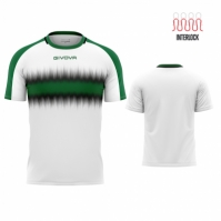 Echipament fotbal SHIRT RADIO Givova verde negru