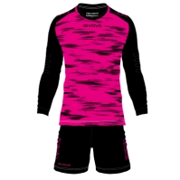 Echipament portar KIT PORTIERE DIFESA Givova roz fucsia negru