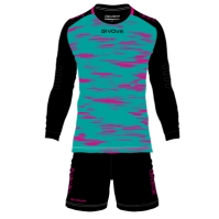 Echipament portar KIT PORTIERE DIFESA Givova verde petrolio roz fucsia fosforescent