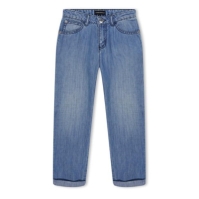 EMPORIO ARMANI Emporio 5 Pckt copii denim bleumarin