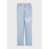 Emporio Armani Emporio Logo Dtl Jns femei lt denim wah