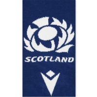 Esarfa Macron Scotland Rugby Union 2024 pentru adulti albastru