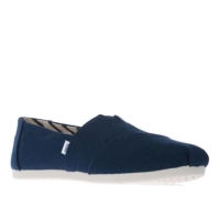 Espadrile Toms Recycled bumbac Alpargata Pumps bleumarin