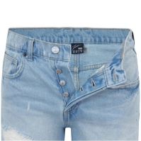 Fabric Denim Short Ld albastru