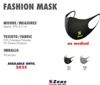 FASHION MASK Zeus negru