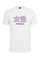 Female Tee pentru Femei alb Mister Tee