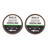 FIR BASIX COATED HOOKLINK 25LB 10M KORDA