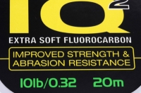 FIR FLUOROCARBON IQ EXTRA SOFT 20LBS 20M KORDA