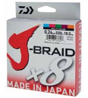 FIR J-BRAID X8 MULTICOLOR 010MM 6KG 150M DAIWA