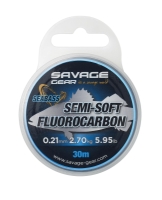 FIR SEMI SOFT FLUOROCARBON SEABASS 029MM 4,79KG 30M SAVAGE GEAR