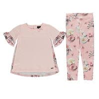 Colanti Set Firetrap 2 Piece pentru fete pentru Bebelusi lotus floral