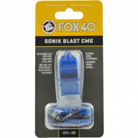 Fluiere FOX 40 Sonik Blast CMG albastru cu String 9203-0508