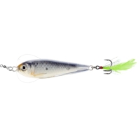 FLUTTER SARDINE 5,5CM 11G SINKING GLOW negru LIVE TARGET