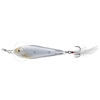 FLUTTER SARDINE 5CM 11G SINKING argintiu PEARL LIVE TARGET