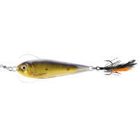 FLUTTER SHAD 5,5CM 14G SINKING GOLD negru LIVE TARGET