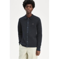 Fred Perry Fred Pointelle Cardi barbati bleumarin