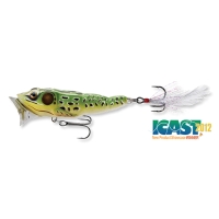 FROG POPPER 7,5CM 14G verde galben LIVE TARGET