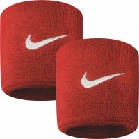 Set 2 Mansete tenis Nike Swoosh rosu NN04601