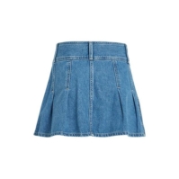 Fusta Blugi Tommy Pleated Recycled Denim Mini medium