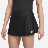 Fusta Nike Court Victory tenis pentru fetite negru alb