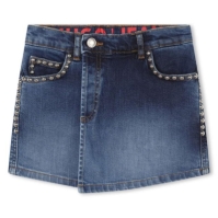 Fusta pantaloni HUGO Denim Juniors bleumarin z10