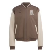 Jacheta adidas ALL SZN Logomania Collegiate maro strata