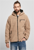 Geaca casual Teddyfleece maro Brandit