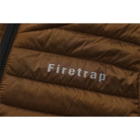 Geaca matlasata Firetrap pentru femei auriu