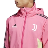 Geaca ploaie adidas Juve pentru barbati mov