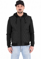 Geaca subtire barbati diamond negru negru Urban Classics