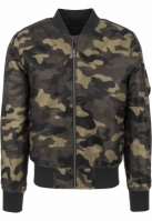 Geci bomber camuflaj wood camuflaj Urban Classics