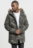 Geci groase Garment Washed Camo wood camuflaj Urban Classics