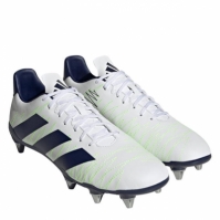 Ghete adidas Kakari gazon sintetic Rugby alb bleumarin argintiu