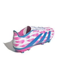 Ghete adidas Predator 24 League Firm Ground alb roz