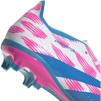 Ghete adidas Predator 24 League Firm Ground alb roz